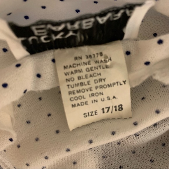 🔥LAST DAY🔥 Vintage 70’s Polkadot Sailor Midi Dress - Picture 10 of 10